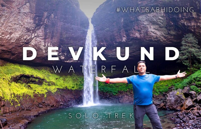 Monsoon Marvel: A Solo Expedition to Devkund Waterfall